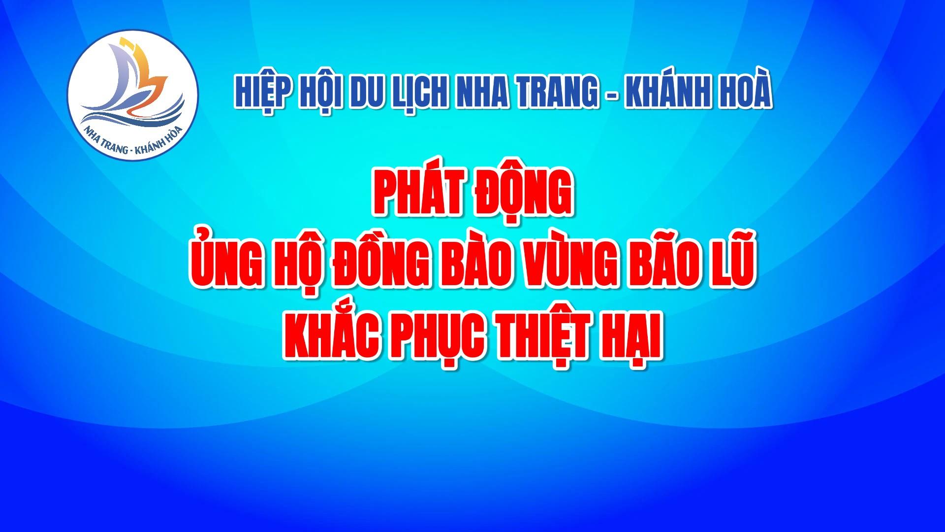 Lời kêu gọi ủng hộ Đồng bào vùng bão lũ khắc phục thiệt hại